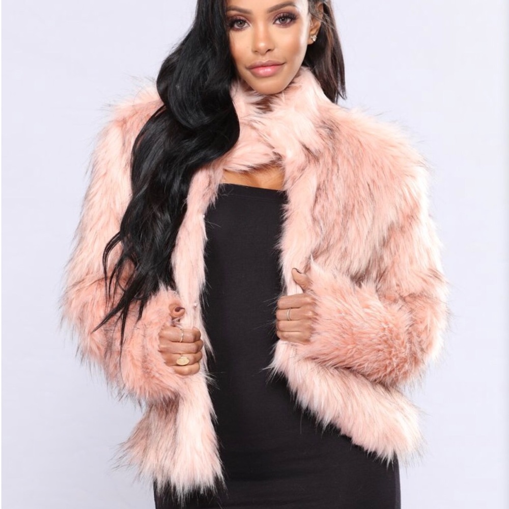 Faux Fur Coat Fashion Nova